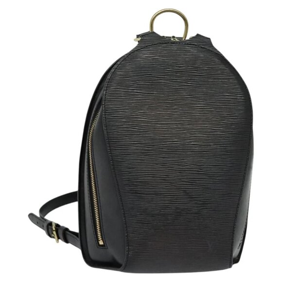 LOUIS VUITTON Epi Mabillon Backpack Black - Picture 1 of 16